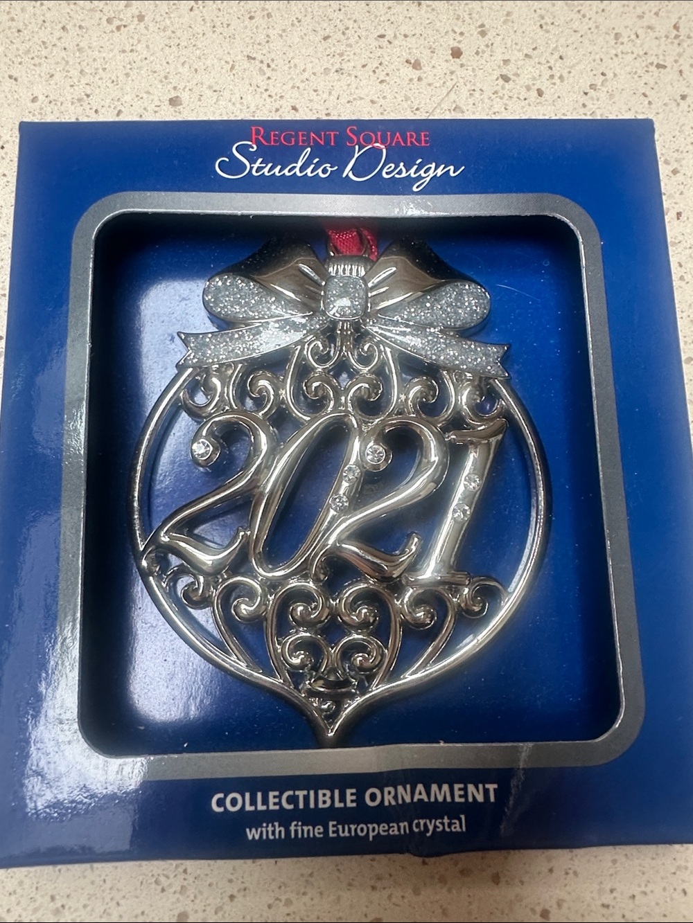 2021 Silver Collectible Ornament